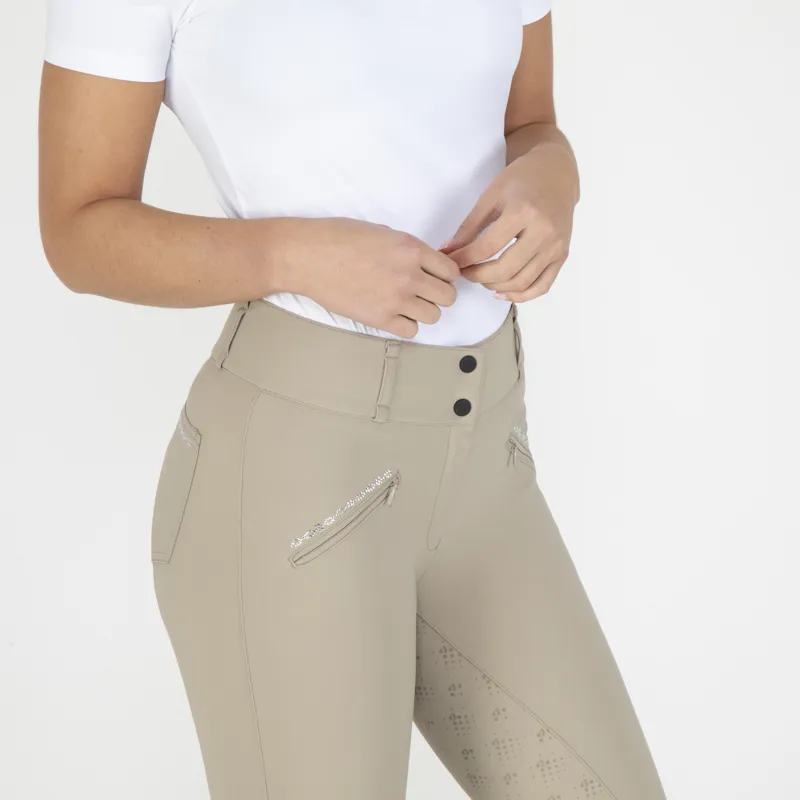 Shires Aubrion Optima LX Women's Breeches - Beige-1