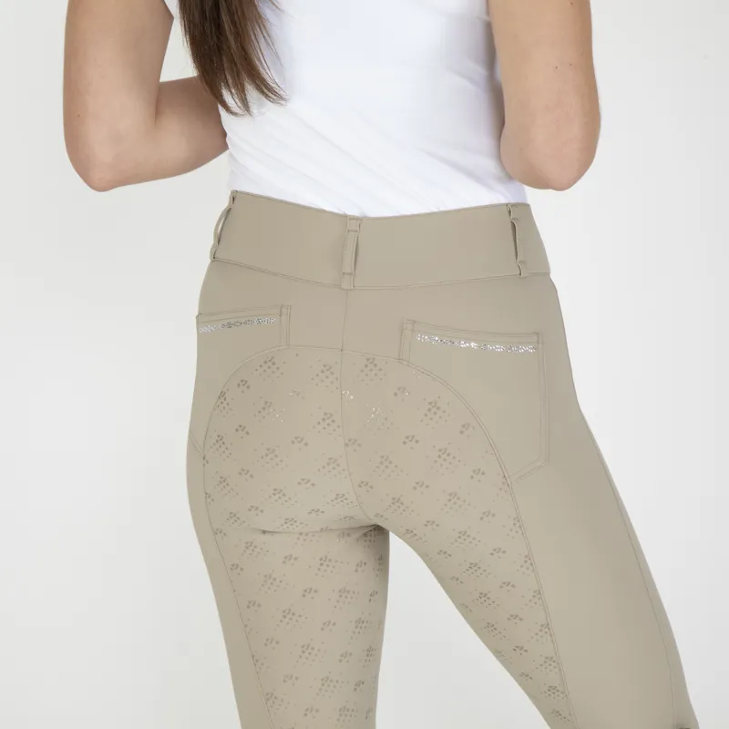 Shires Aubrion Optima LX Women's Breeches - Beige-2
