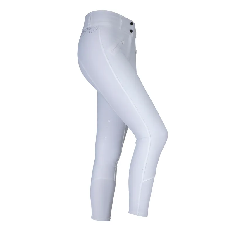Shires Aubrion Optima GX Women's Breeches - White -1