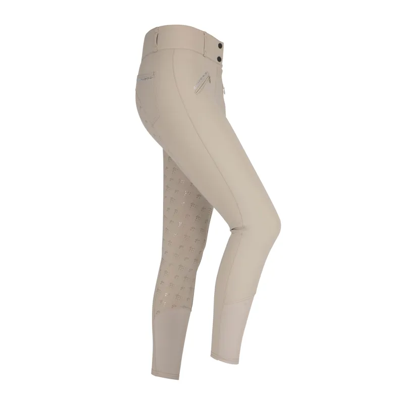 Shires Aubrion Optima LX Women's Breeches - Beige-3
