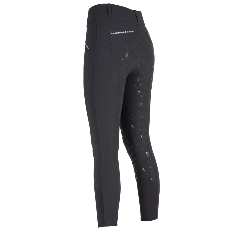 Shires Aubrion Optima LX Women's Breeches - Black-1