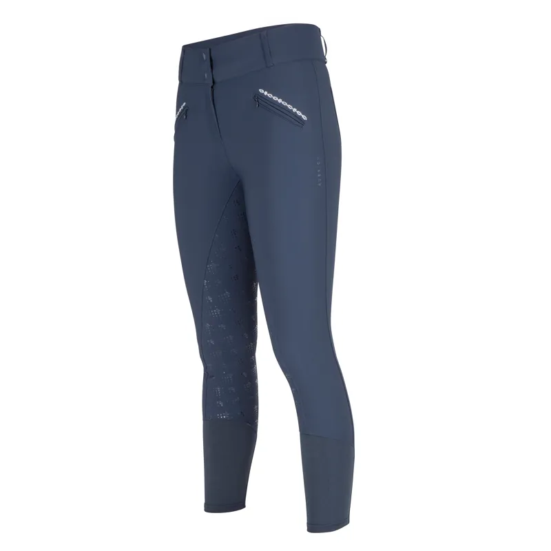 Shires Aubrion Optima LX Women's Breeches - Navy-1