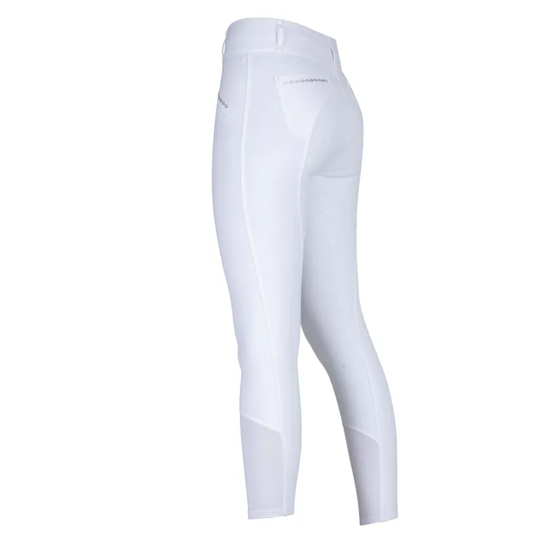 Shires Aubrion Optima LX Women's Breeches - White-2