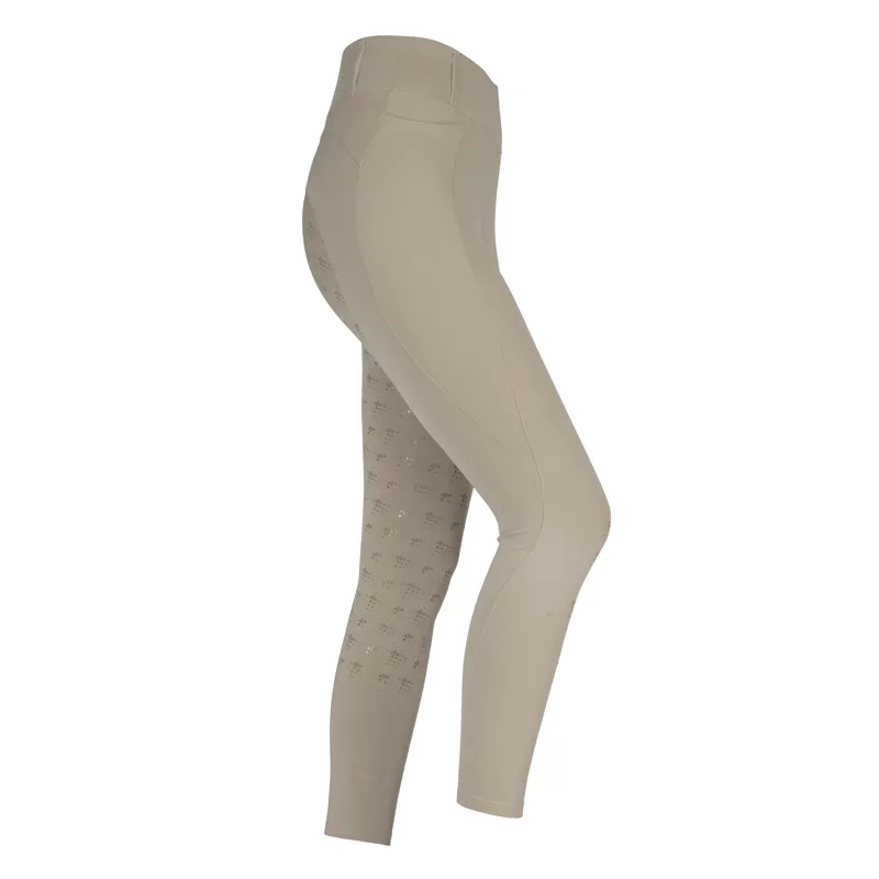 Shires Aubrion Optima PX Women's Riding Tights - Beige-1