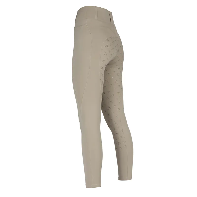Shires Aubrion Optima PX Women's Riding Tights - Beige-2