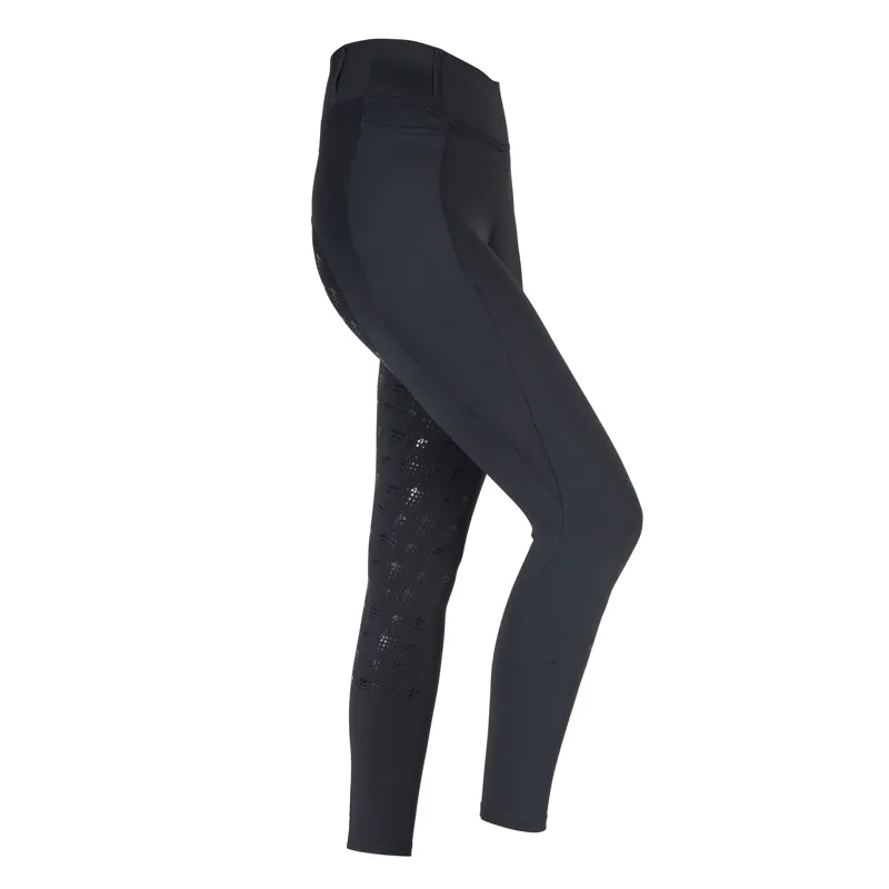 Shires Aubrion Optima PX Women's Riding Tights - Black-2