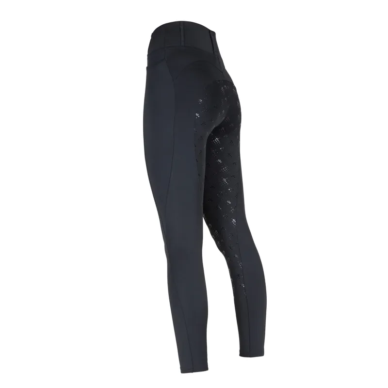 Shires Aubrion Optima PX Women's Riding Tights - Black-1