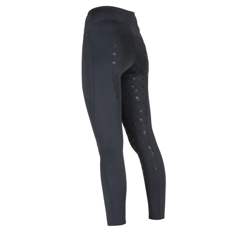 Shires Aubrion Optima GX Women's Riding Tights - Black-2