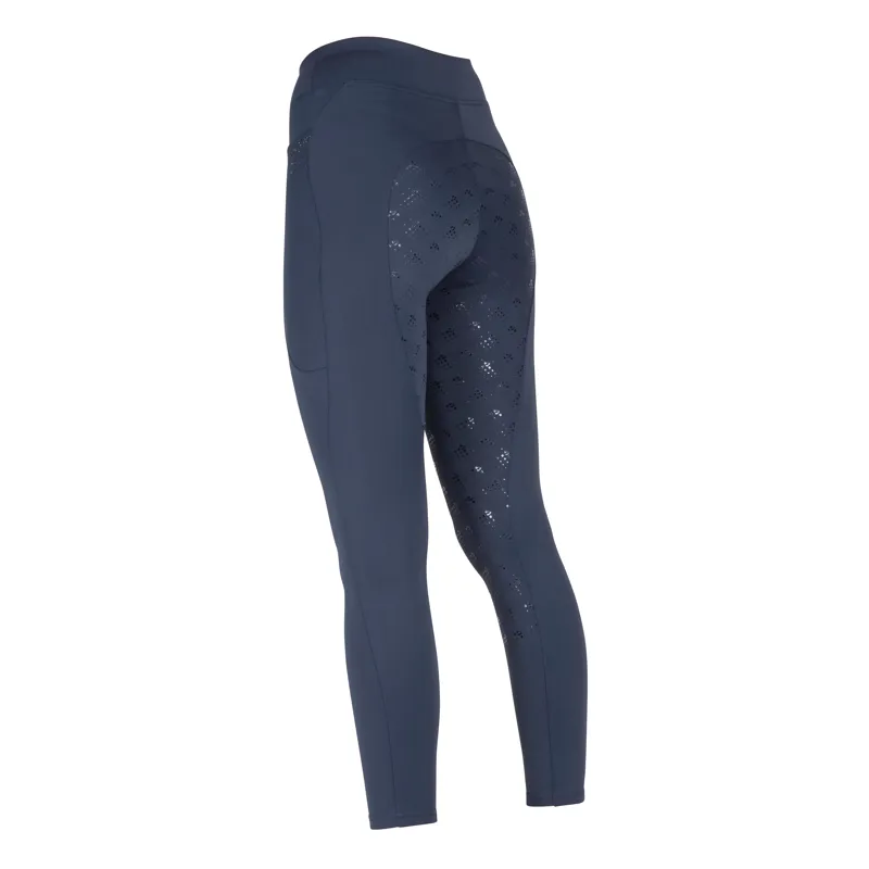 Shires Aubrion Optima GX Women's Riding Tights - Navy-1