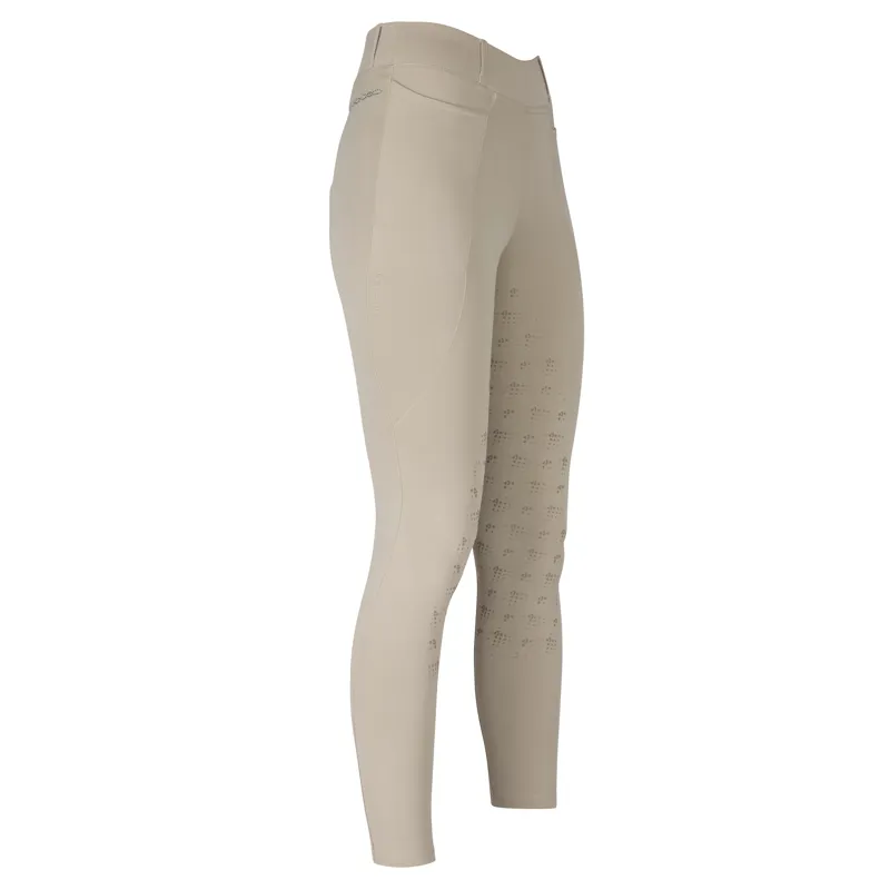Shires Aubrion Optima LX Women's Riding Tights - Beige