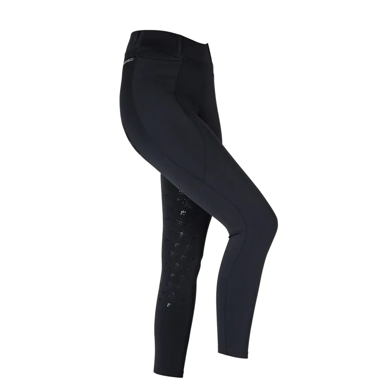 Shires Aubrion Optima LX Women's Riding Tights - Black
