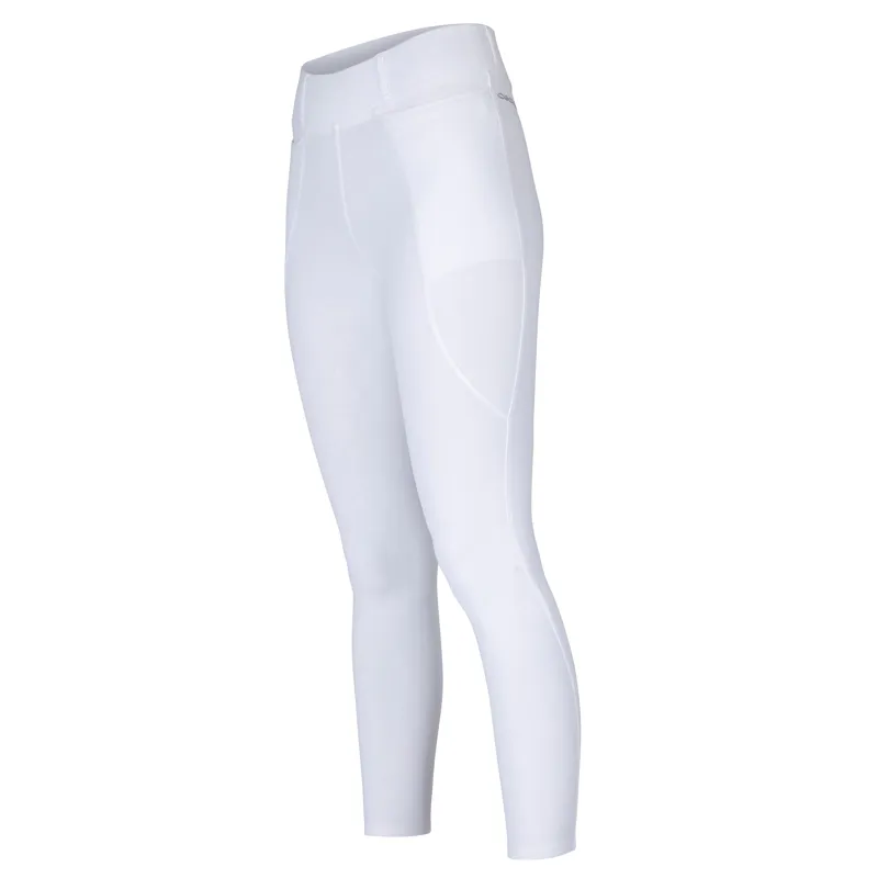 Shires Aubrion Optima LX Women's Riding Tights - White