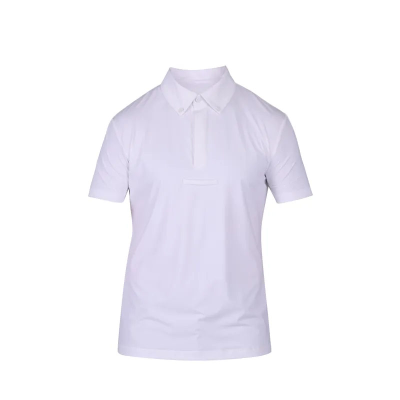 Shires Aubrion Optima MX Zip Men's Show Shirt - White