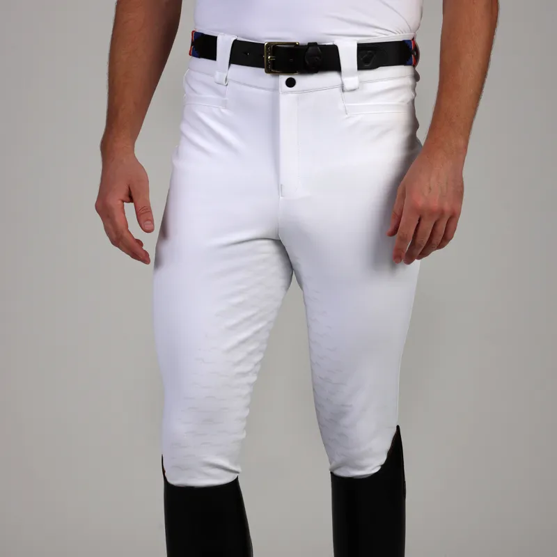Shires Aubrion Optima MX-FG Men's Breeches - White