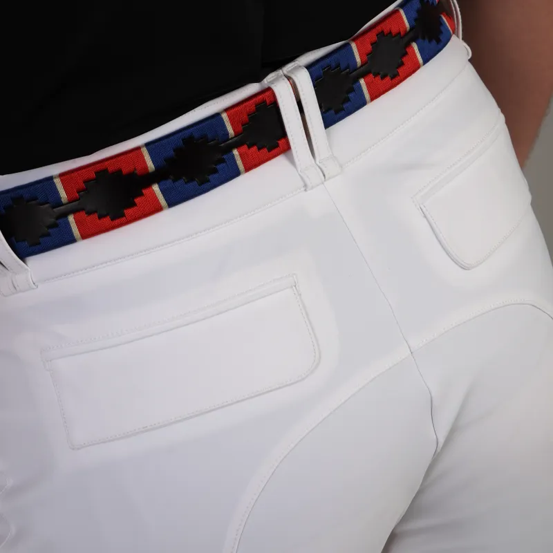 Shires Aubrion Optima MX-LG Men's Breeches - White-3