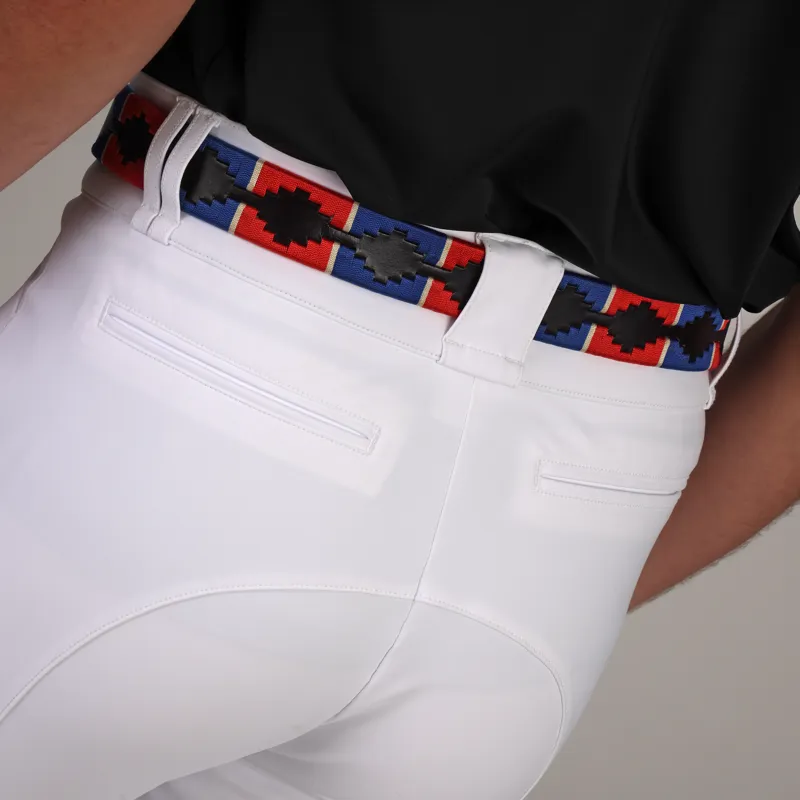 Shires Aubrion Optima MX-KG Men's Breeches - White-1