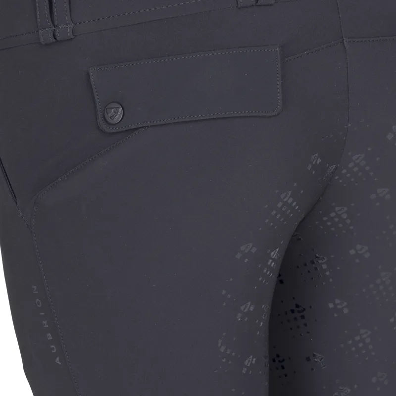 Shires Aubrion Optima MX Children's Breeches - Black-2