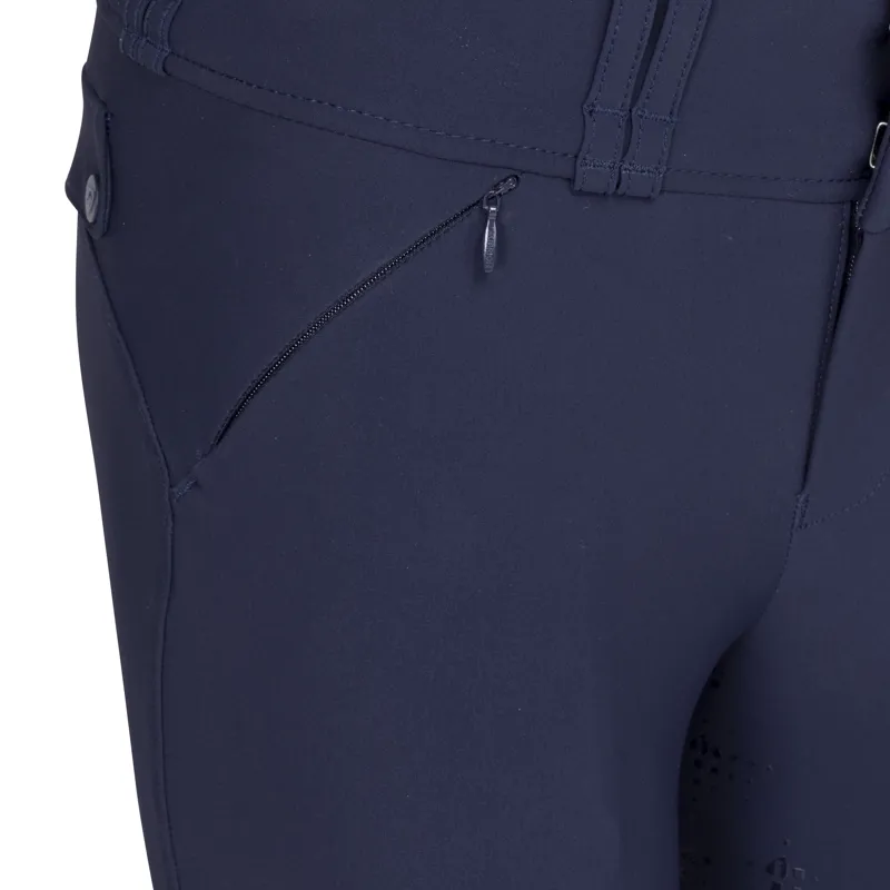 Shires Aubrion Optima MX Children's Breeches - Navy-2