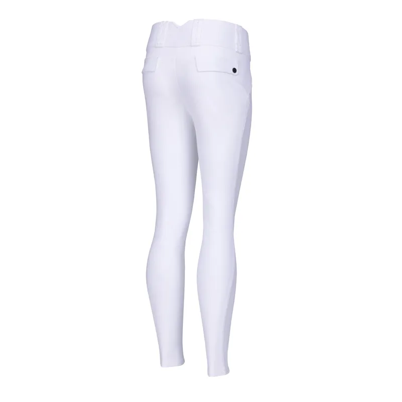 Shires Aubrion Optima MX Children's Breeches - White-1
