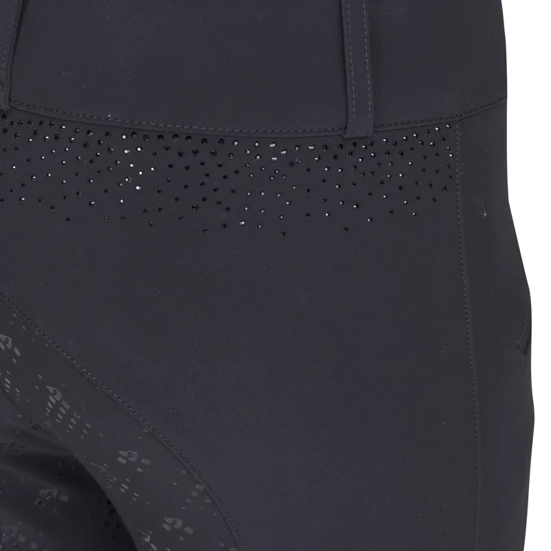 Shires Aubrion Optima GX Children's Breeches - Black-2