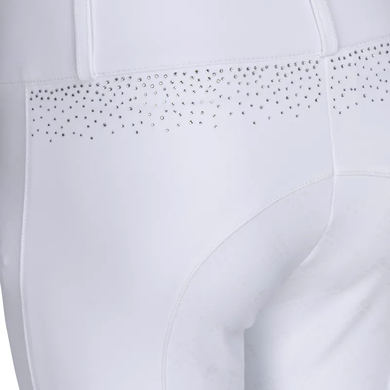 Shires Aubrion Optima GX Children's Breeches - White-2