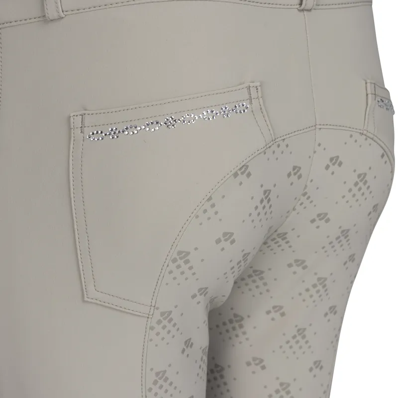 Shires Aubrion Optima LX Children's Breeches - Beige-2