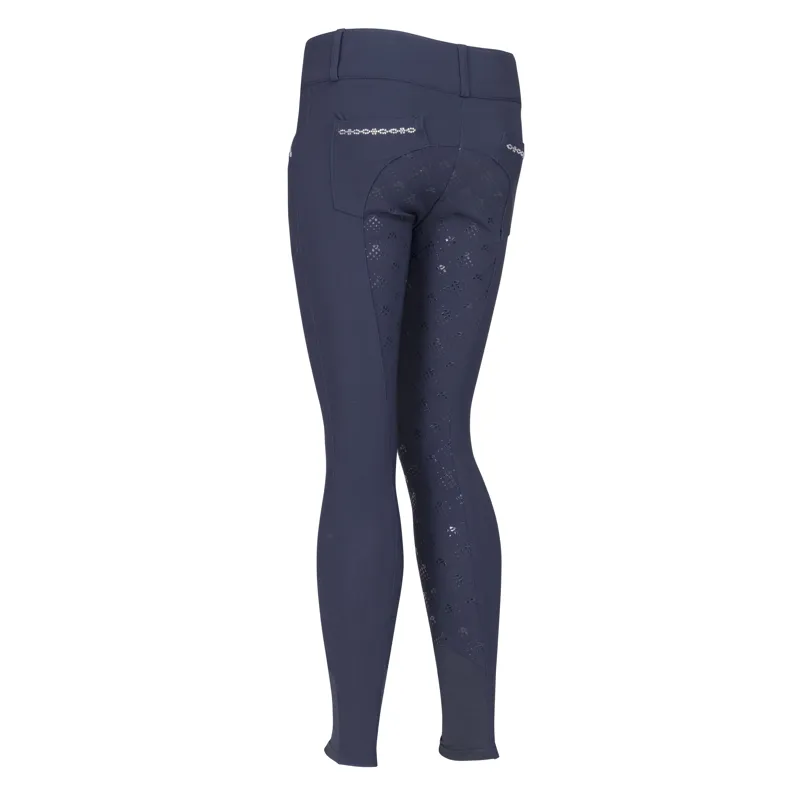 Shires Aubrion Optima LX Children's Breeches - Navy-1