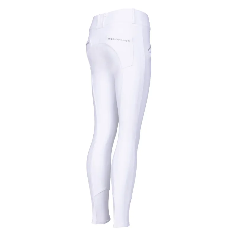 Shires Aubrion Optima LX Children's Breeches - White