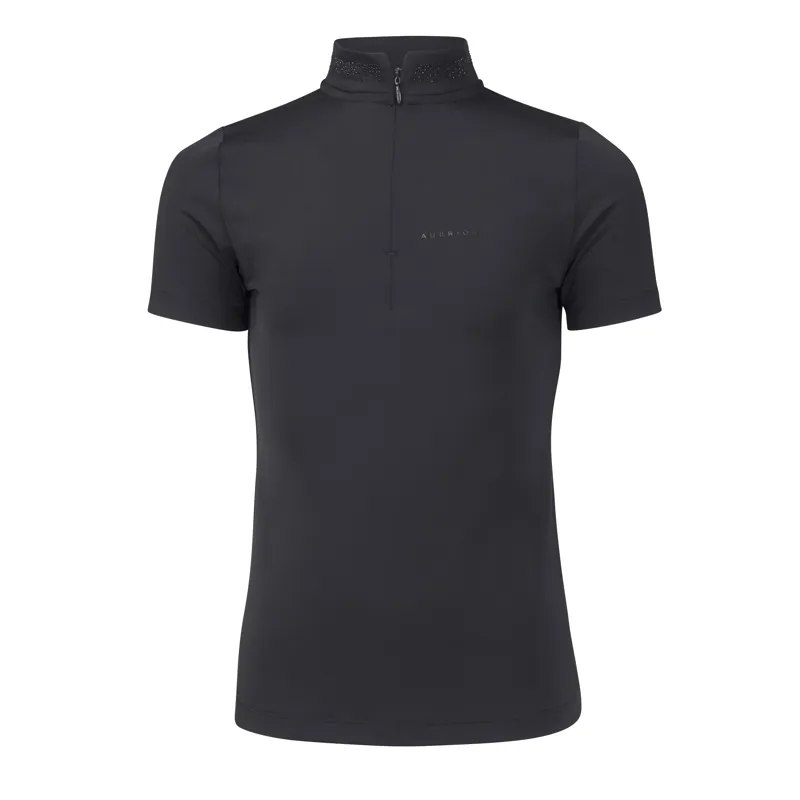 Shires Aubrion Optima GX Children's Show Shirt - Black