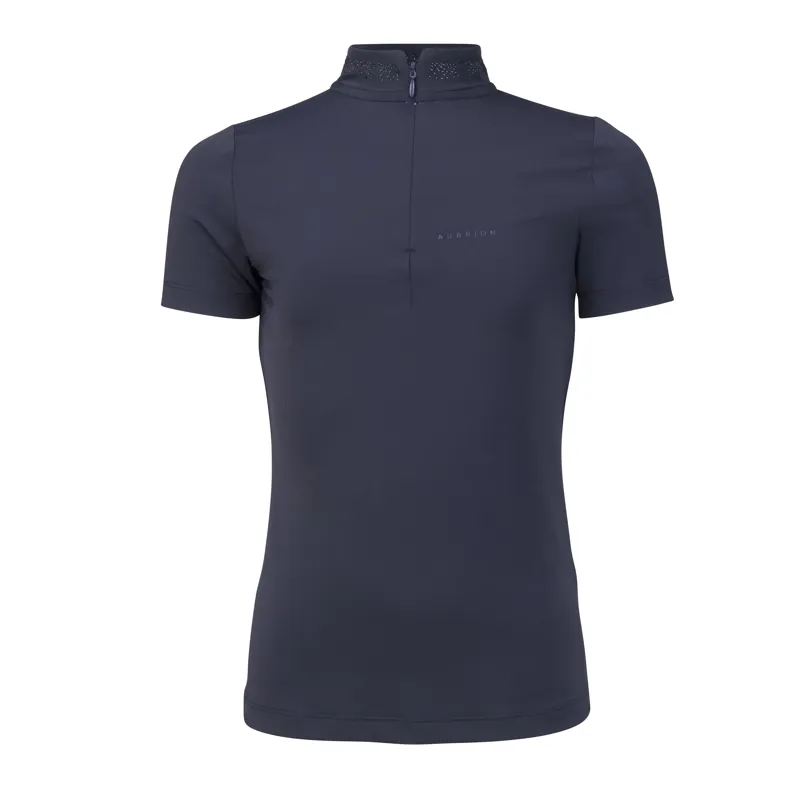 Shires Aubrion Optima GX Children's Show Shirt - Navy