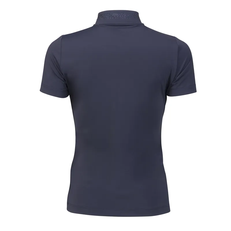 Shires Aubrion Optima GX Children's Show Shirt - Navy-1