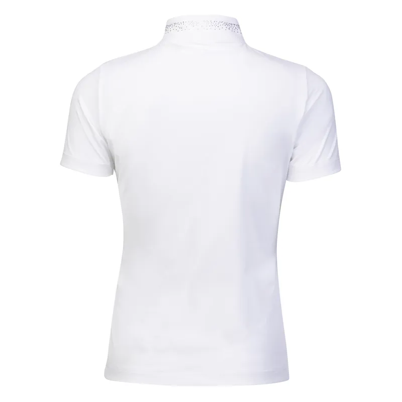 Shires Aubrion Optima GX Children's Show Shirt - White -1