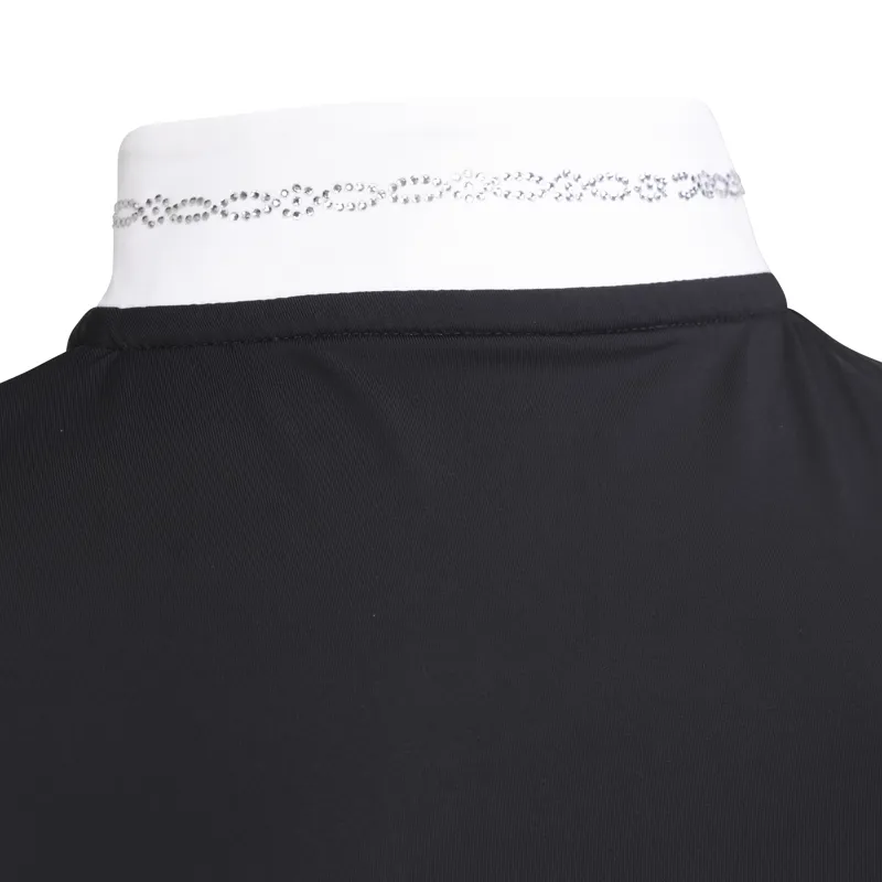 Shires Aubrion Optima LX Children's Show Shirt - Black-1