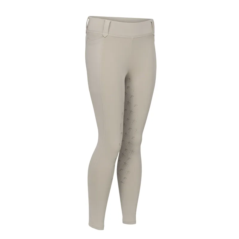 Shires Aubrion Optima MX Children's Riding Tights - Beige