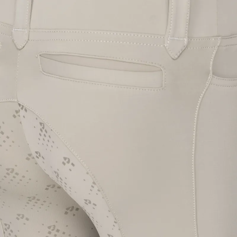 Shires Aubrion Optima MX Children's Riding Tights - Beige-2