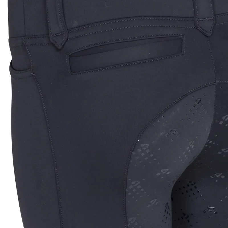 Shires Aubrion Optima MX Children's Riding Tights - Black-2