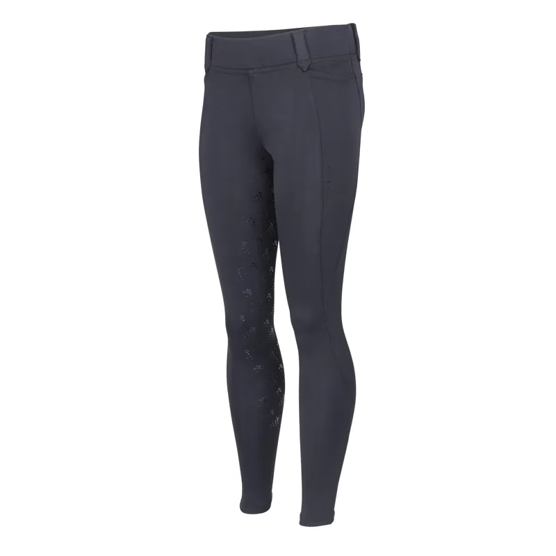 Shires Aubrion Optima MX Children's Riding Tights - Black