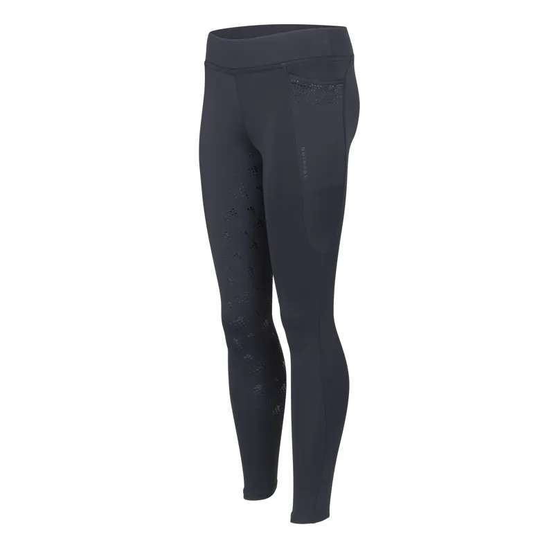 Shires Aubrion Optima GX Children's Riding Tights - Black