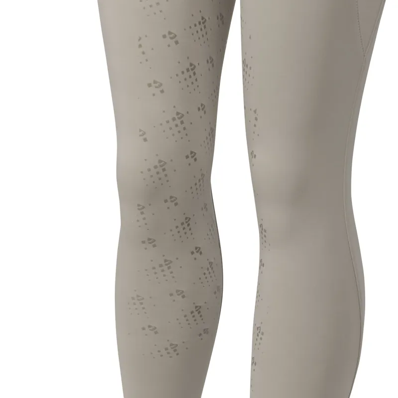Shires Aubrion Optima LX Children's Riding Tights - Beige-1