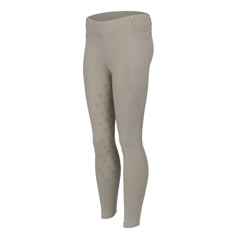 Shires Aubrion Optima LX Children's Riding Tights - Beige