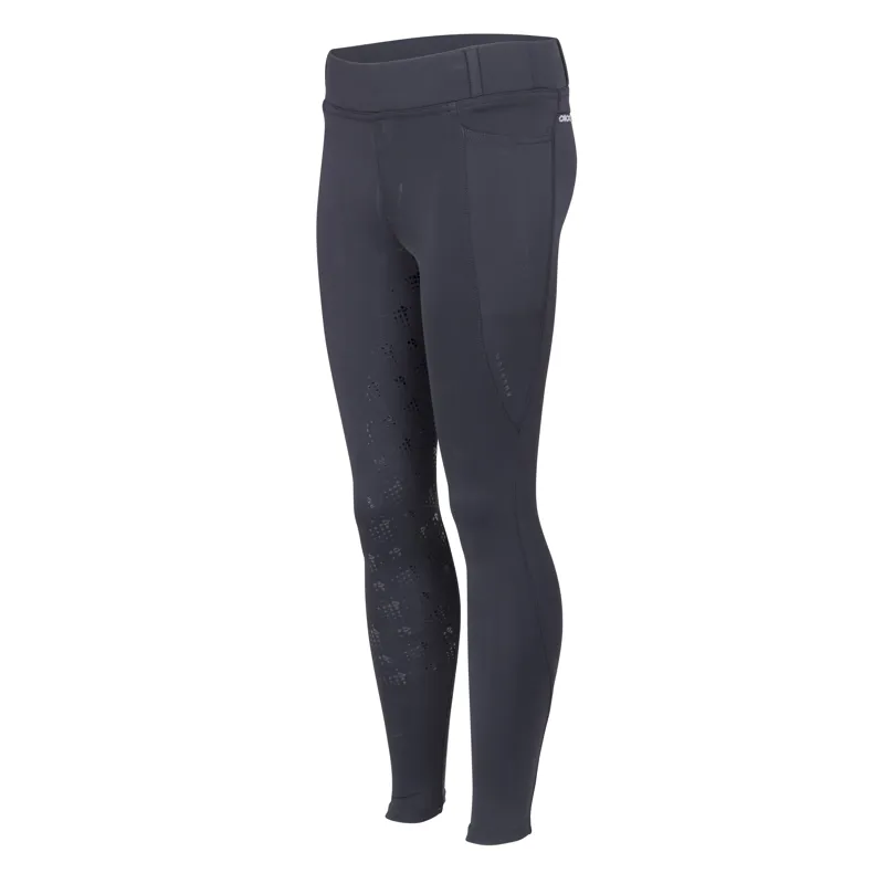 Shires Aubrion Optima LX Children's Riding Tights - Black