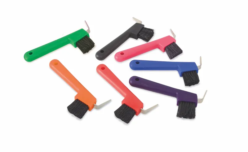 Shires EZI-GROOM Hoof Pick/Brush