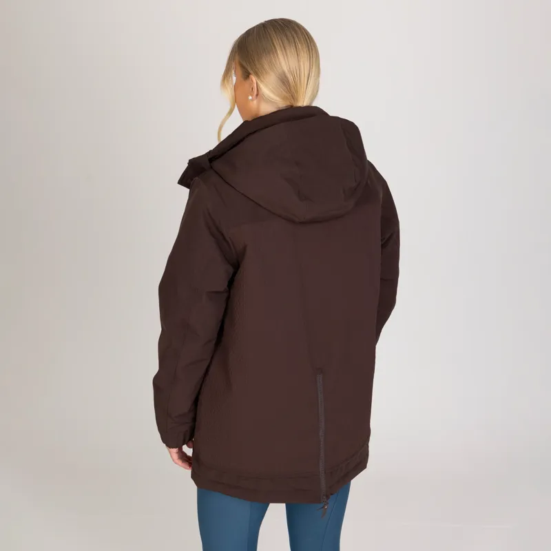 Shires Aubrion Equestrian Winter Coat - Espresso-1