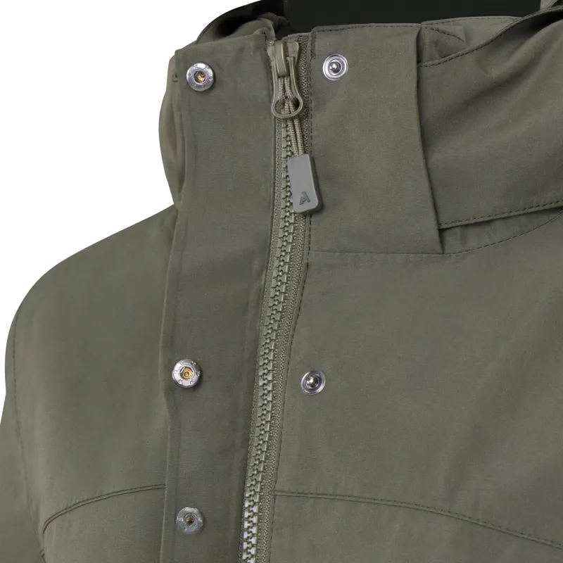 Shires Aubrion React Thermal Waterproof Coat Young Rider - Khaki-2