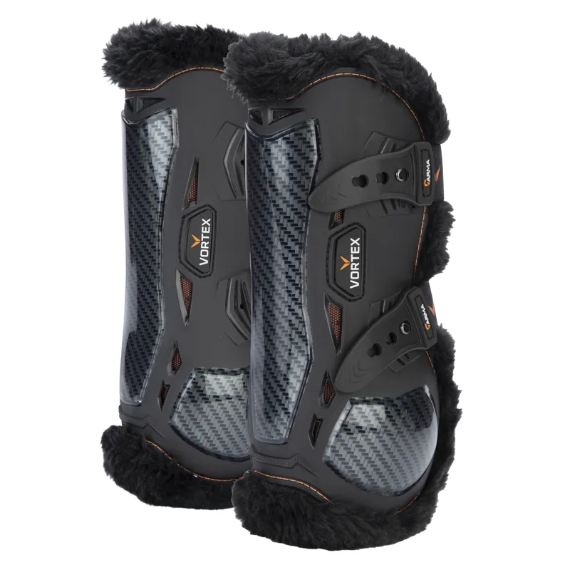 Shires ARMA Vortex SupaFleece Tendon Boots - Black