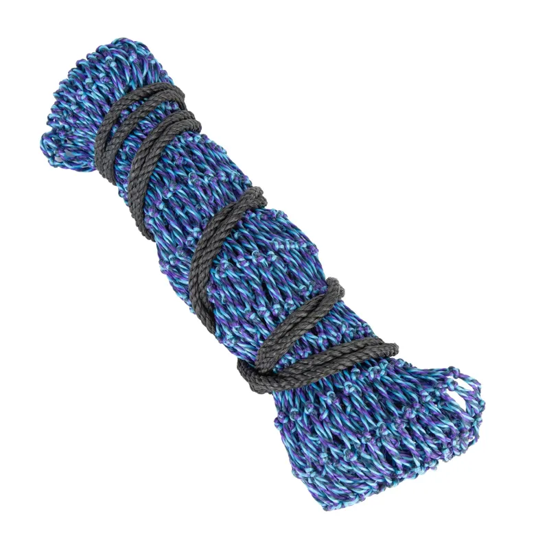 Shires Greedy Feeder Colour-Twist Hay Net - Blue Twist