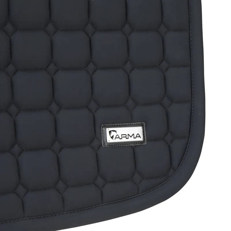 Shires ARMA Elegance 1.0 Saddlecloth - Black-3