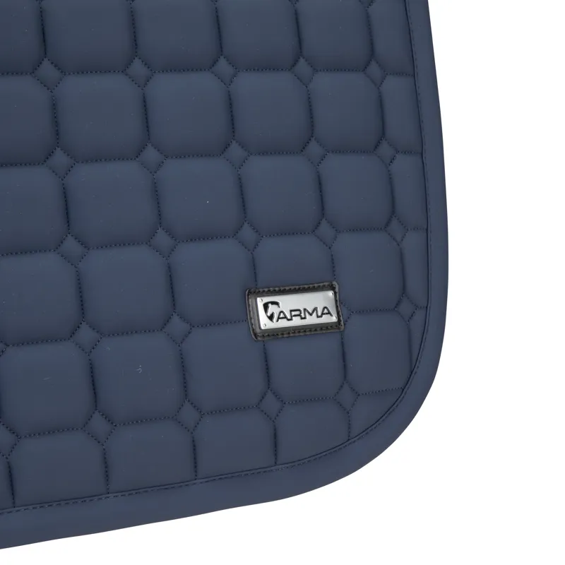 Shires ARMA Elegance 1.0 Saddlecloth - Navy-3