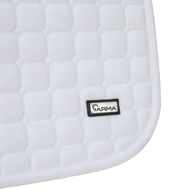 Shires ARMA Elegance 1.0 Saddlecloth - White-3