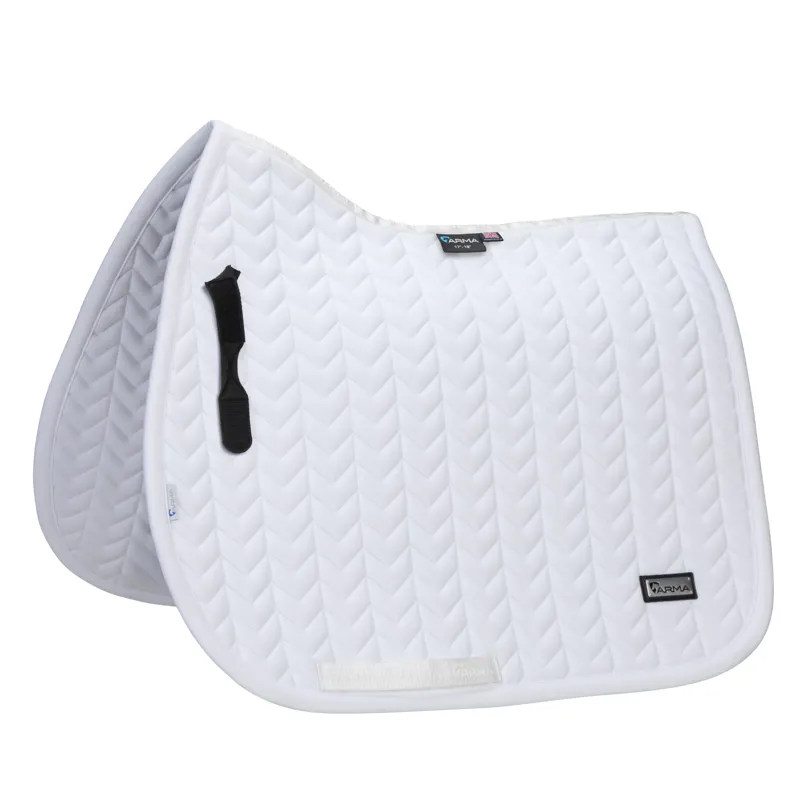 Shires ARMA Elegance 3.0 Saddlecloth - White